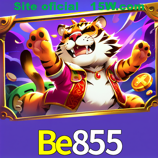 Imagem promocional da Be855 mostrando a plataforma e suas vantagens